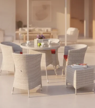 Weedoo 6 Unit Outdoor Rattan Garden Patio Set - main product view