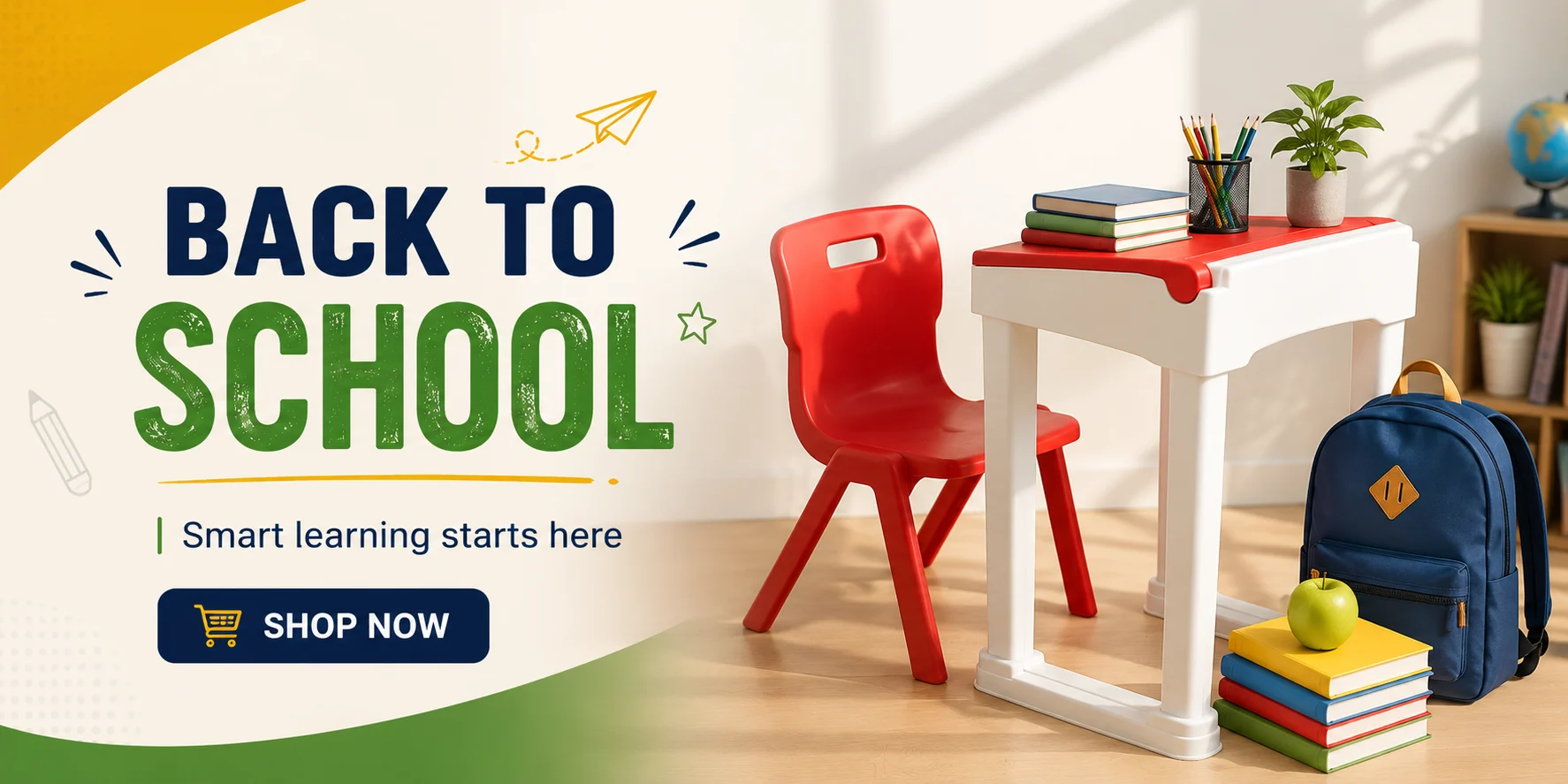 Back to school promo