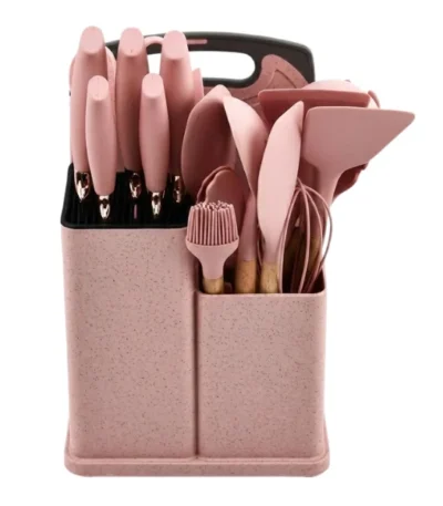 Silicon Non-Stick Cooking Spoon Set – main product view